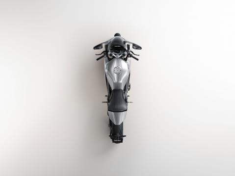 IDEA-muotoilupalkinnon voittanut Norton Manx R -superbike.