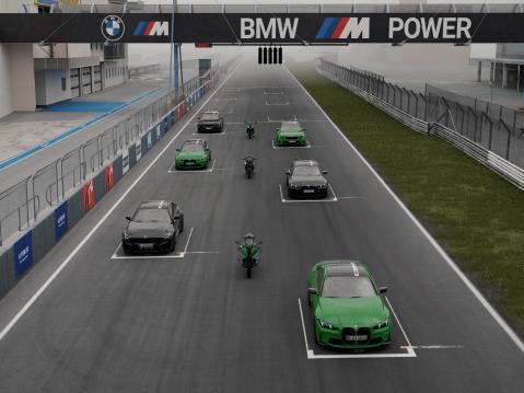 BMW:n autojen ja moottoripyörien 'Limited Edition 100 Years Nürburgring' -mallisto.