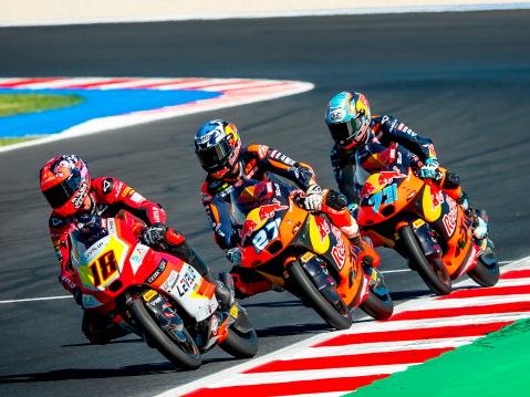 #18 Matteo Bertelle, #27 Rico Salmela ja #73 Valentin Perrone.