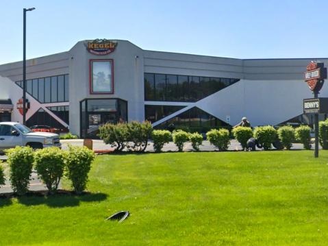 Kegel Harley-Davidson. Kuva Google Street View.
