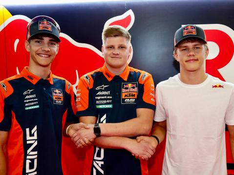 Brian Uriarte, Niklas Ajo ja Rico Salmela.