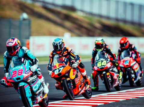 #28 Maximo Quiles, #27 Rico, #64 David Muñoz ja #6 Ryusei Yamanaka 