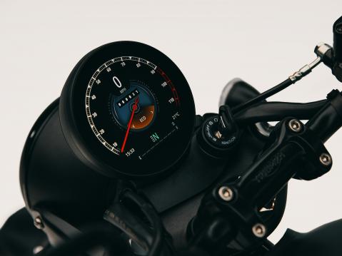 Triumph Bonneville T40 Black.