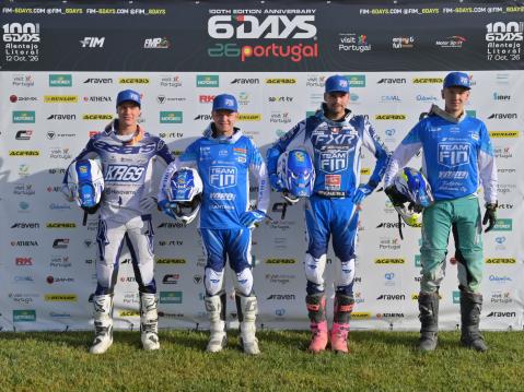 Team Finland World Trophy. Vasemmalta Roni Kytönen, Samuli Puhakainen, Peetu Juupaluoma, Ville Meisola. Kuva: Printh24
