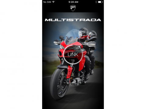 Multistrada Link -sovellus.