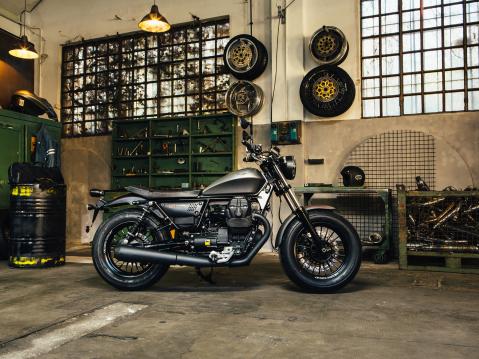 Moto Guzzi V9 Bobber.