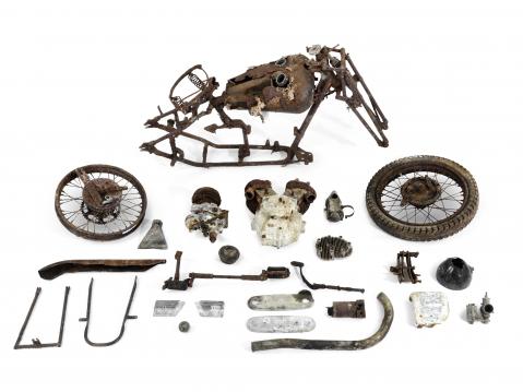 1936 Brough Superior SS80 -projekti.