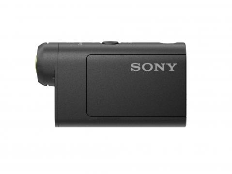 Sony HDR-AS50 -kameran muotoilua on uusittu käytettävyyden nimissä.