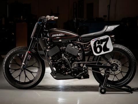 Harley-Davidson XG750R Flat Track Race Bike.