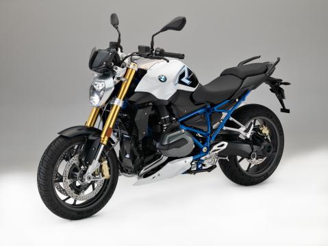 BMW R 1200 R “Sport”, Light white / Cordoba blue.