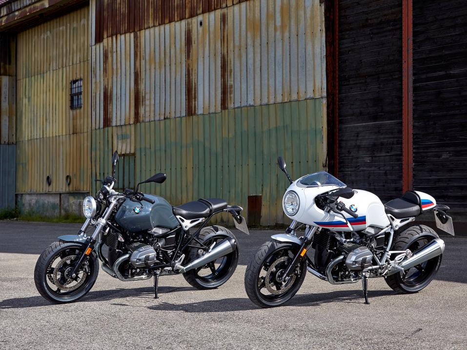 BMW R nineT Pure ja Racer.