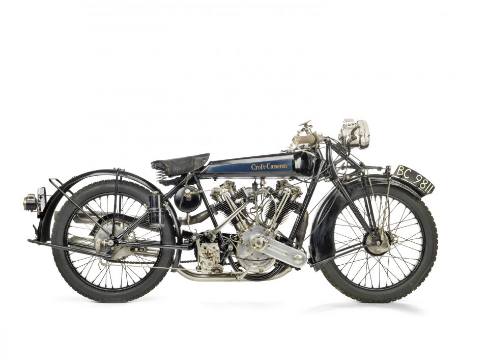 1924 Croft-Cameron 996 cm3 Super Eight. Kuva Bonhams.