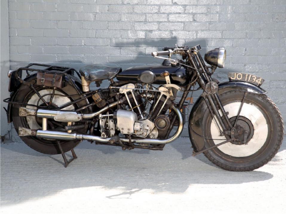 1930 Brough Superior 680 Black Alpine.