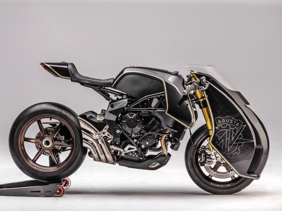 Rough Craftsin suunnittelijan Winston Yehin MV Agusta Brutale 800 RR Ballistic Trident.