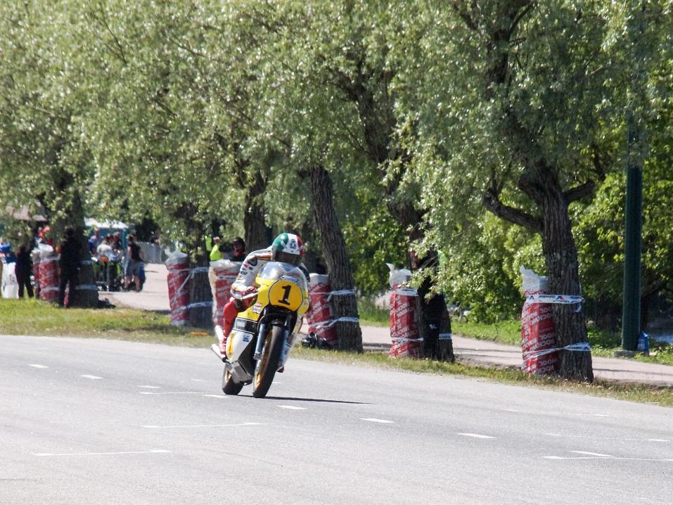 Oliko tässä viimeinen kerta ajamassa Imatralla? Vuosi oli  2017. Giacomo Agostini: 15 maailmanmestaruutta ja 122 GP-voittoa.