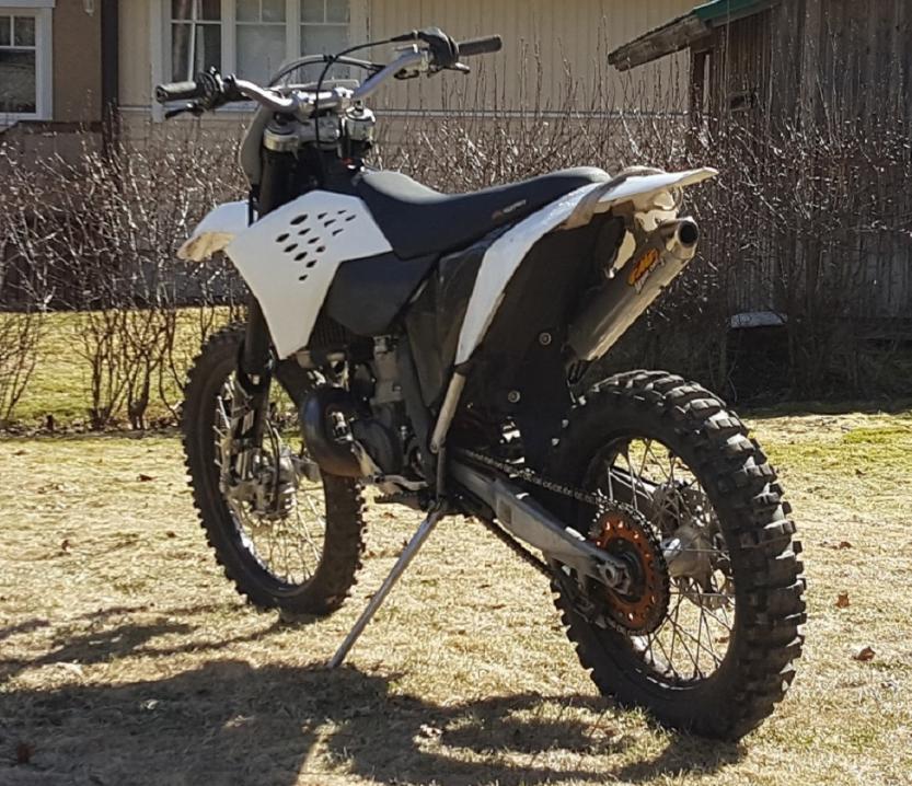 Keuruulta kesäkuun alussa varastettu KTM 250 EXC.