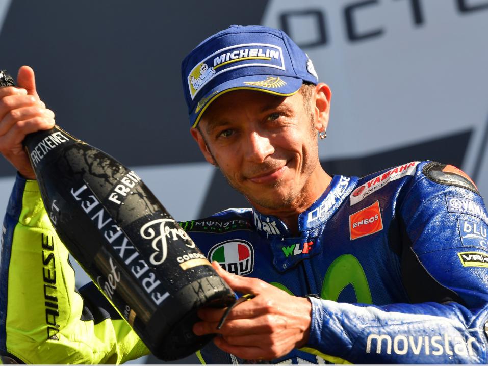 Valentino Rossi.