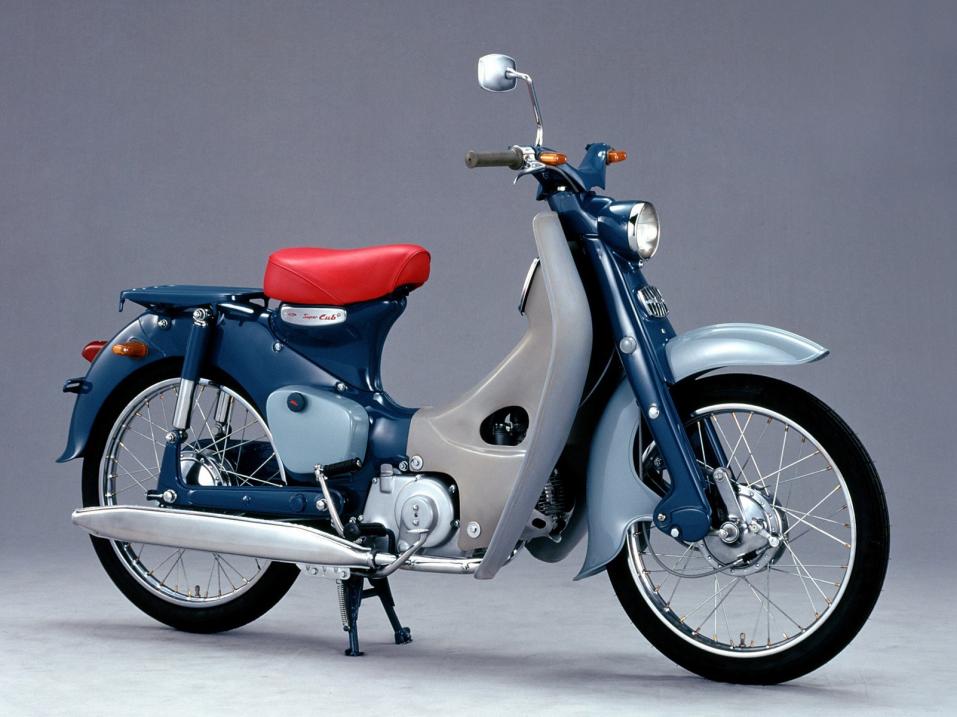 Super Cub C100. Elokuu 1958.