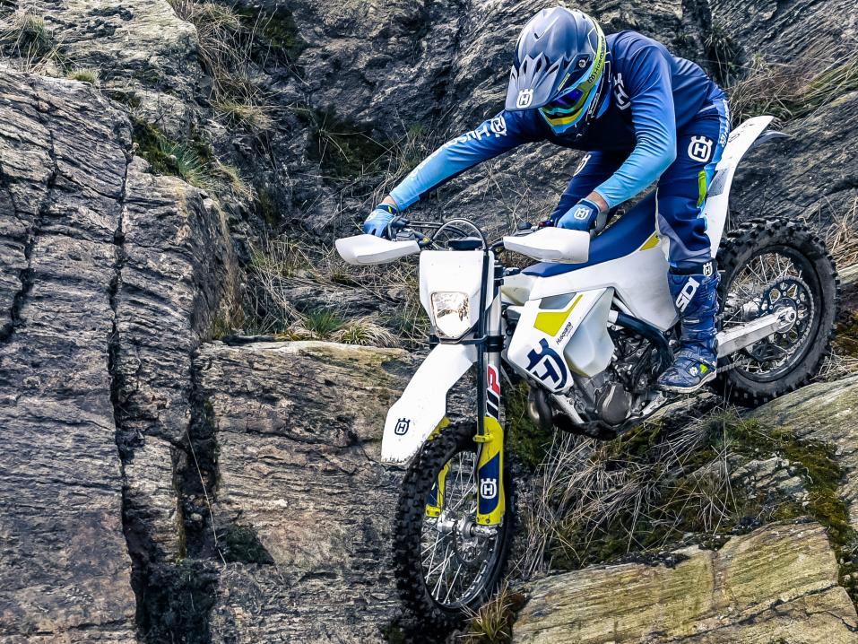 Husqvarna FE450 vm 2019. Kuva F.Lackner.