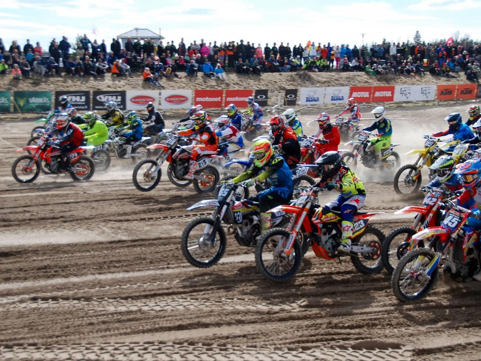 Motocrossin SM-kausi 2018 käynnistyy tulevana viikonloppuna Hyvinkäältä. Kuva: SM-motocross tiedotus