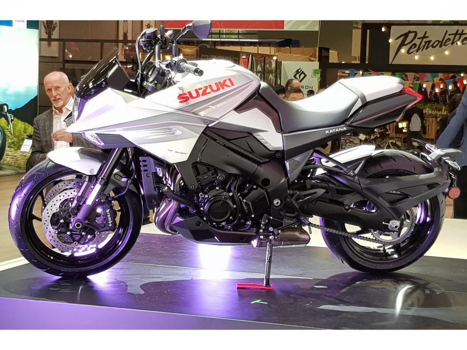 Suzuki Katana 2020. Kuva Aki Lumiaho.