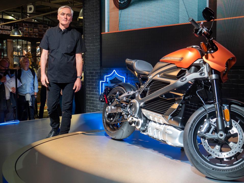 Harley-Davidson Livewiren tuotantoversio EICMA:ssa, Milanossa.