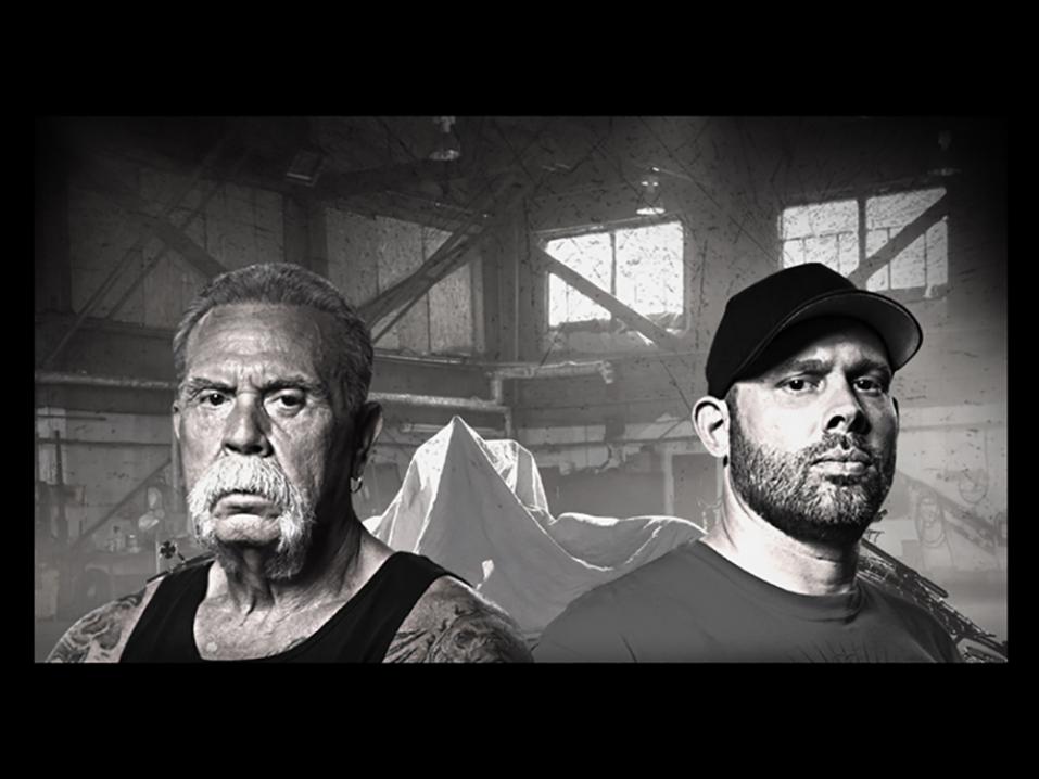 American Chopperin sankarit: Paul Teutul Senior ja Paul Teutul Junior. Kuva: Discovery.