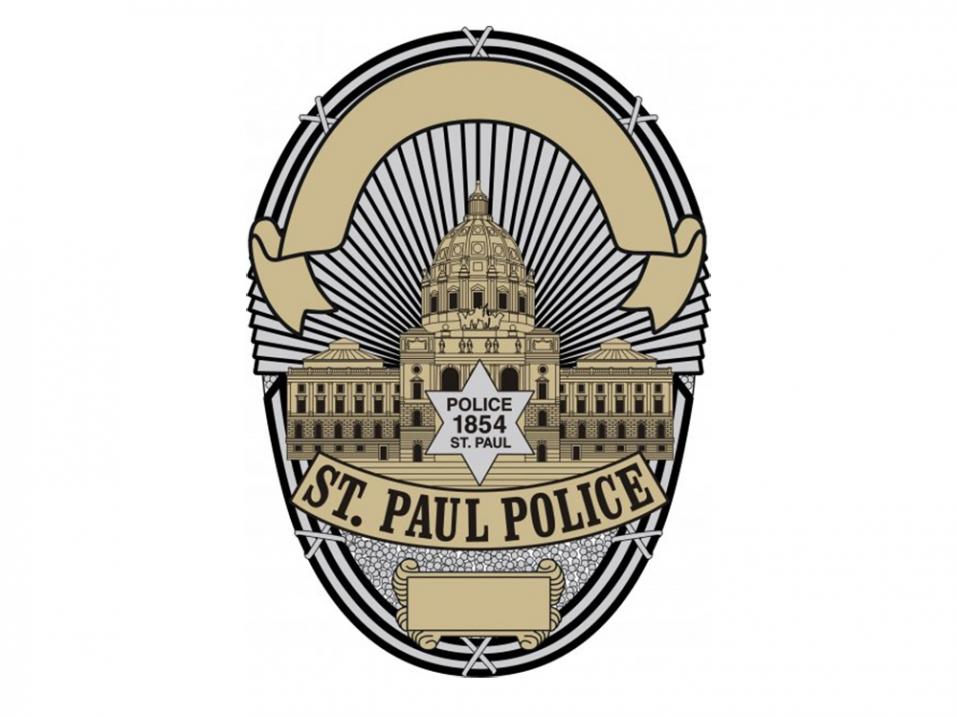 St. Paulin poliisin tunnus.