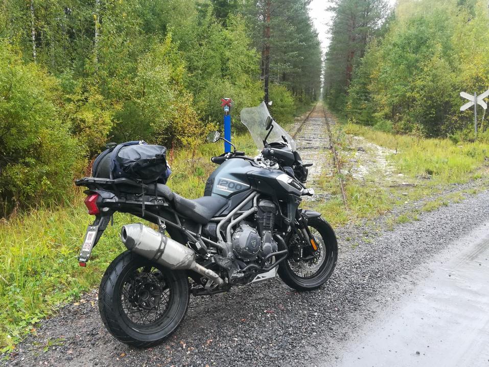 Triumph Tiger 1200 XCA. Kuva Tommi Lumiaho.