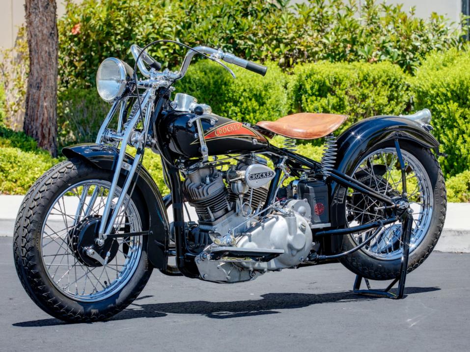 Vuosimallin upeasti restauroitu 1937 Crocker Small Tank.