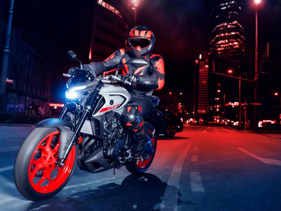 Uusittu Yamaha MT-03 2020.