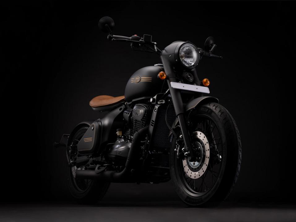 Jawa Perak bobber 2020. Tulossa on nyt myös cruiser-malli.