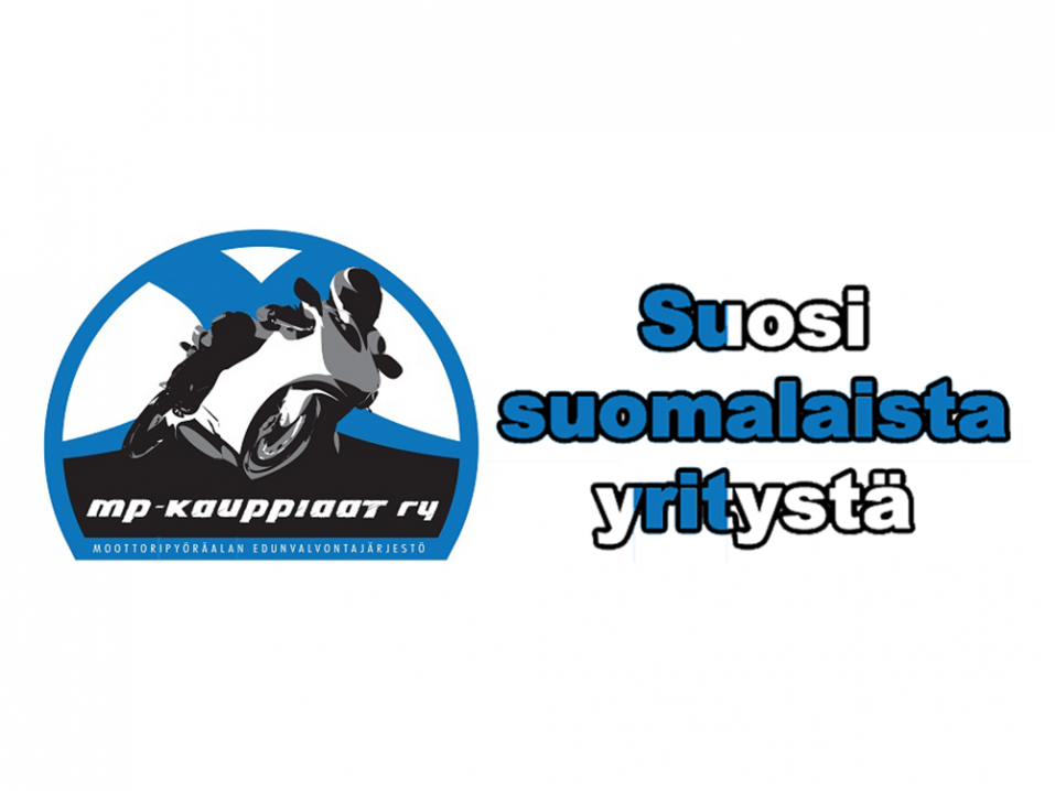 Suomen MP-Kauppiaat vetoaa suomalaisiin motoristeihin: käyttäkää suomalaisia kivijalka- ja nettikauppoja. Työllistätte, saatte kauppiaalle kasvot ja todennäköisesti tuotteet samalla hintaa kuin ulkomailtakin.