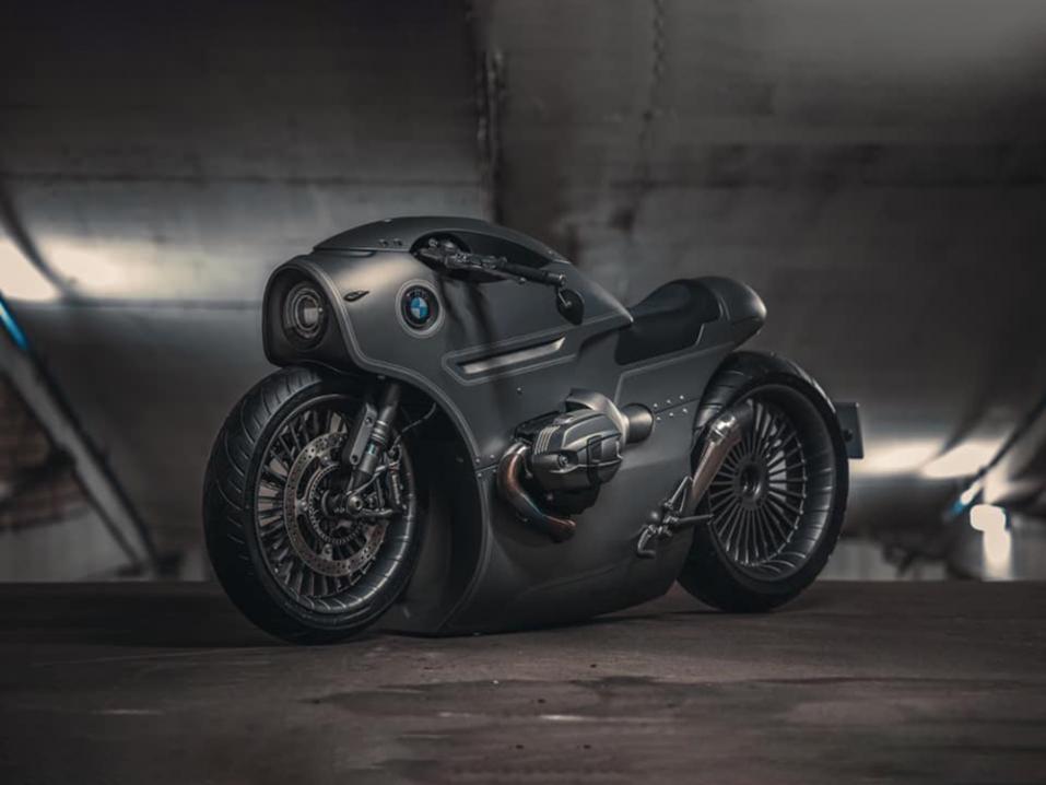 Zillers Garagen ainutlaatuinen retro-, scifi- ja steampunk-henkinen BMW R nineT -proto.