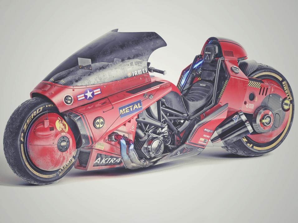 James Qiun Akira-bike design.