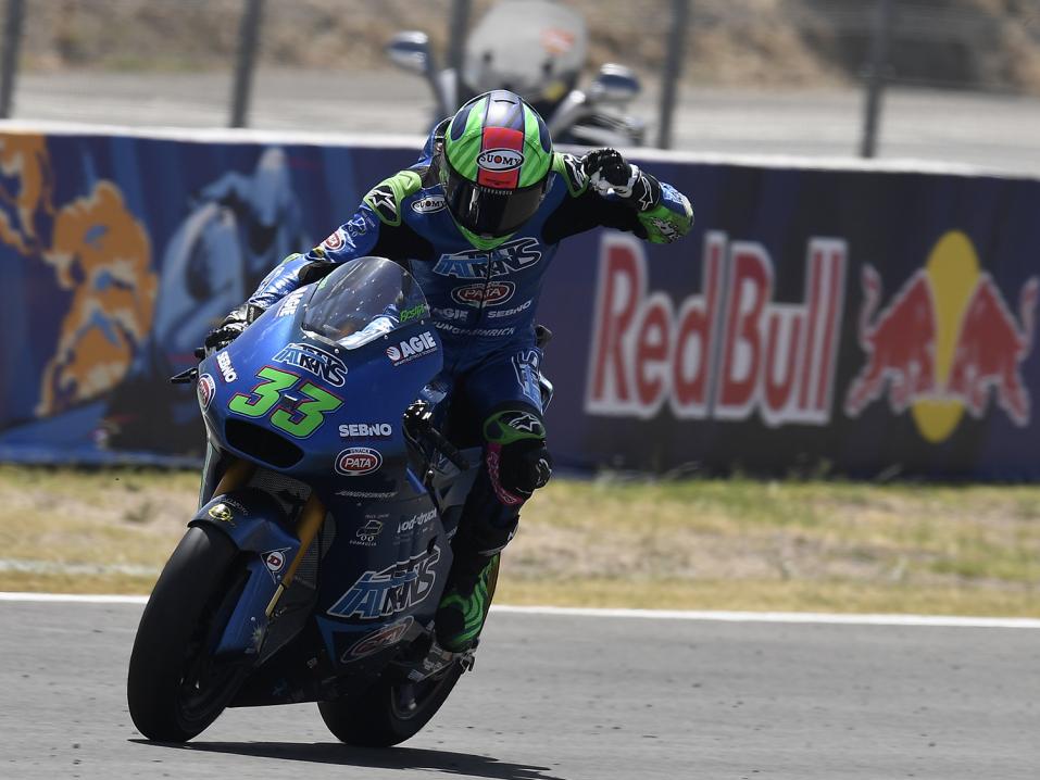 Bastianini otti Moto2-luokan voiton.