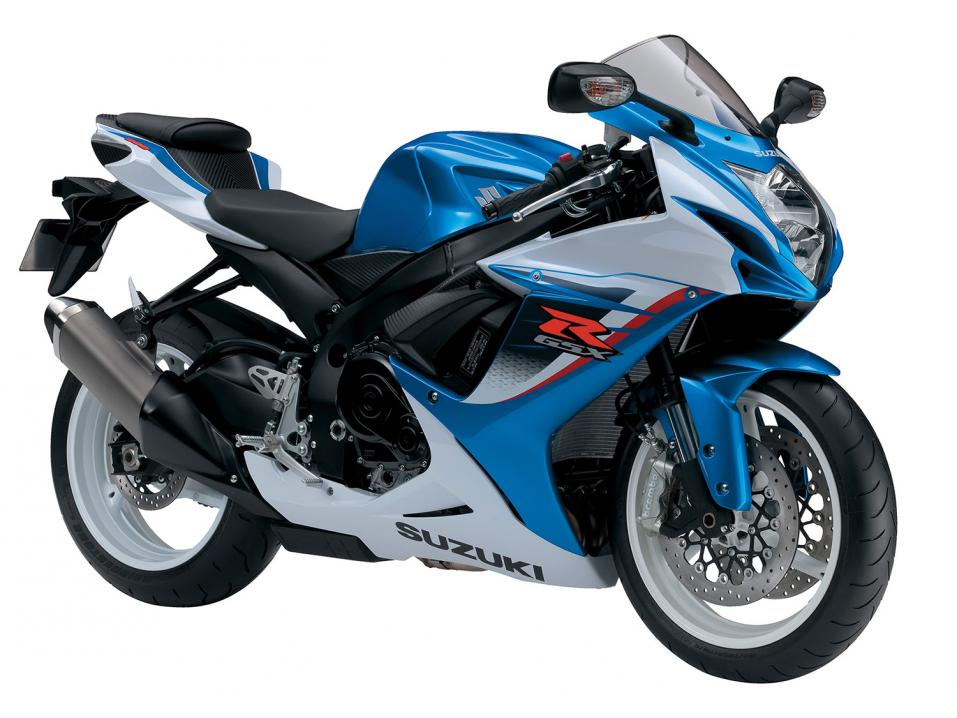 Suzuki GSX-R600. Kuva on suuntaa-antava, koska emme tiedä pyörän vuosimallia emmekä väritystä.