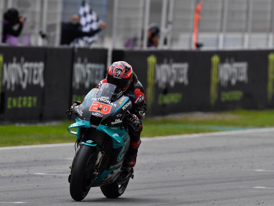 Fabio Quartararo (Petronas Yamaha SRT) ilmoittautui takaisin mestaruuskisaan.