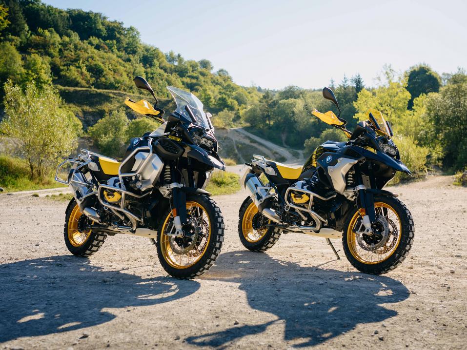 BMW R 1250 GS ja GS Adventuren 40-vuotisjuhlaversiot vuodelle 2021.