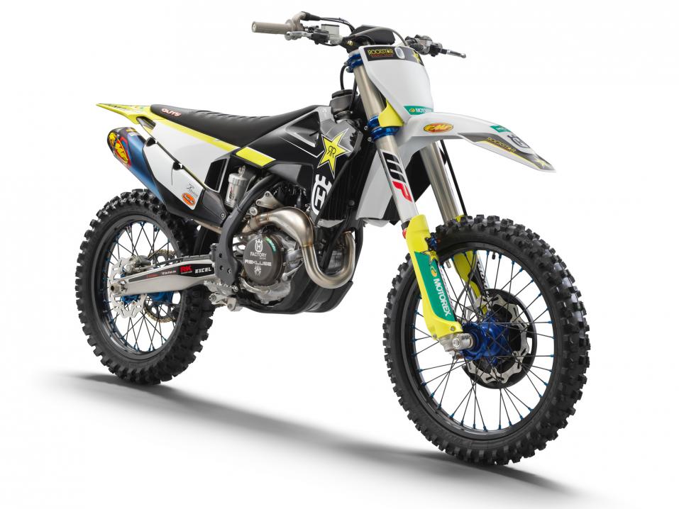 2021 Husqvarna FC 450 Rockstar Edition.