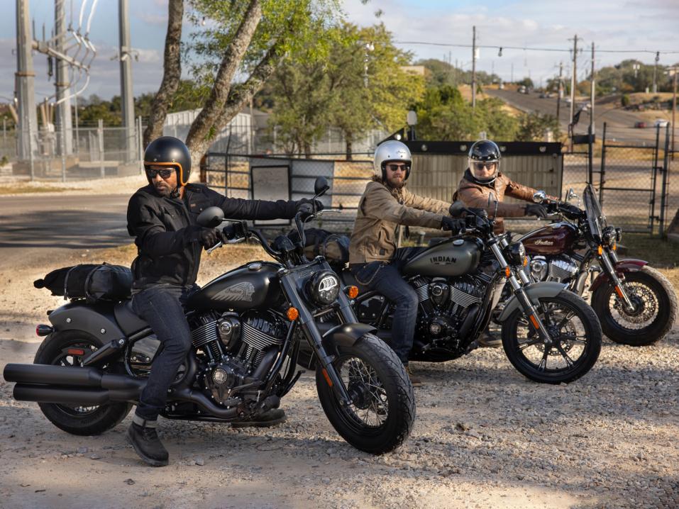 Indian Chief Dark Horse, Chief Bobber Dark Horse ja Super Chief Limited.