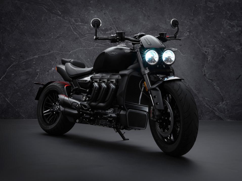 Triumph Rocket 3 R Black limited edition.