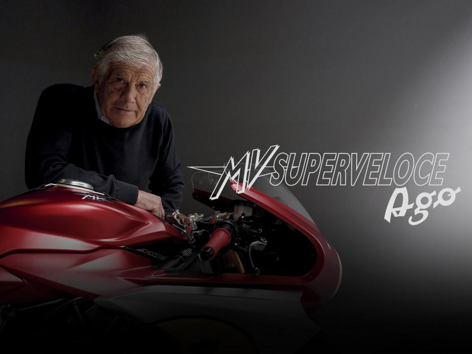 MV Agusta Superveloce Ago - rajoitetun valmistuserän erikoismalli. Ja Ago, Giacomo Agostini