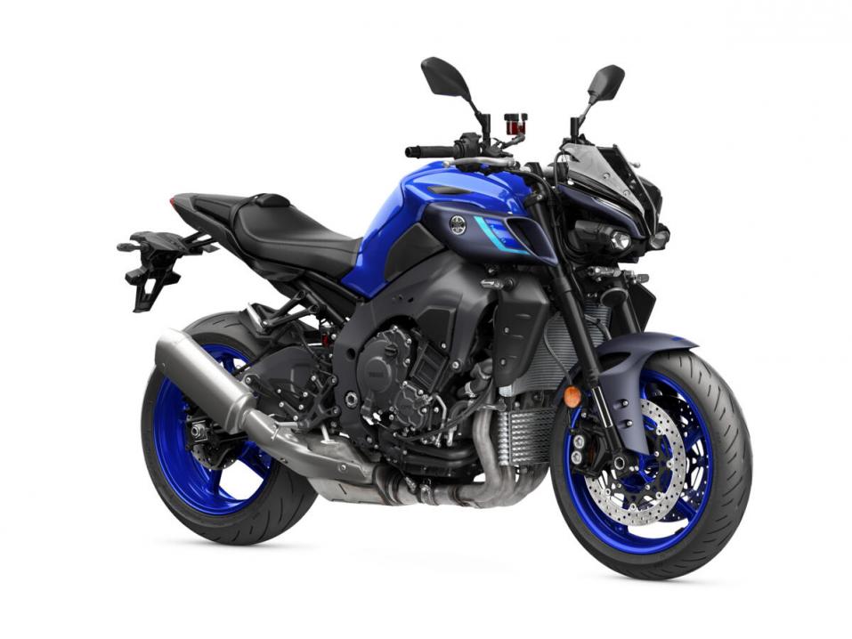 Vuosimallin 2022 uusittu Yamaha MT-10.