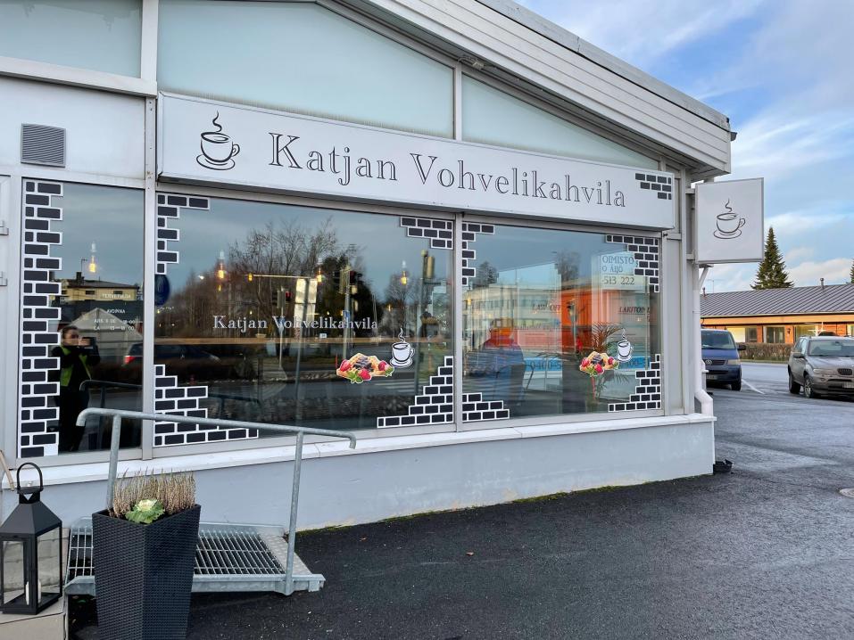 Katjan Vohvelikahvila Kauhajoella.