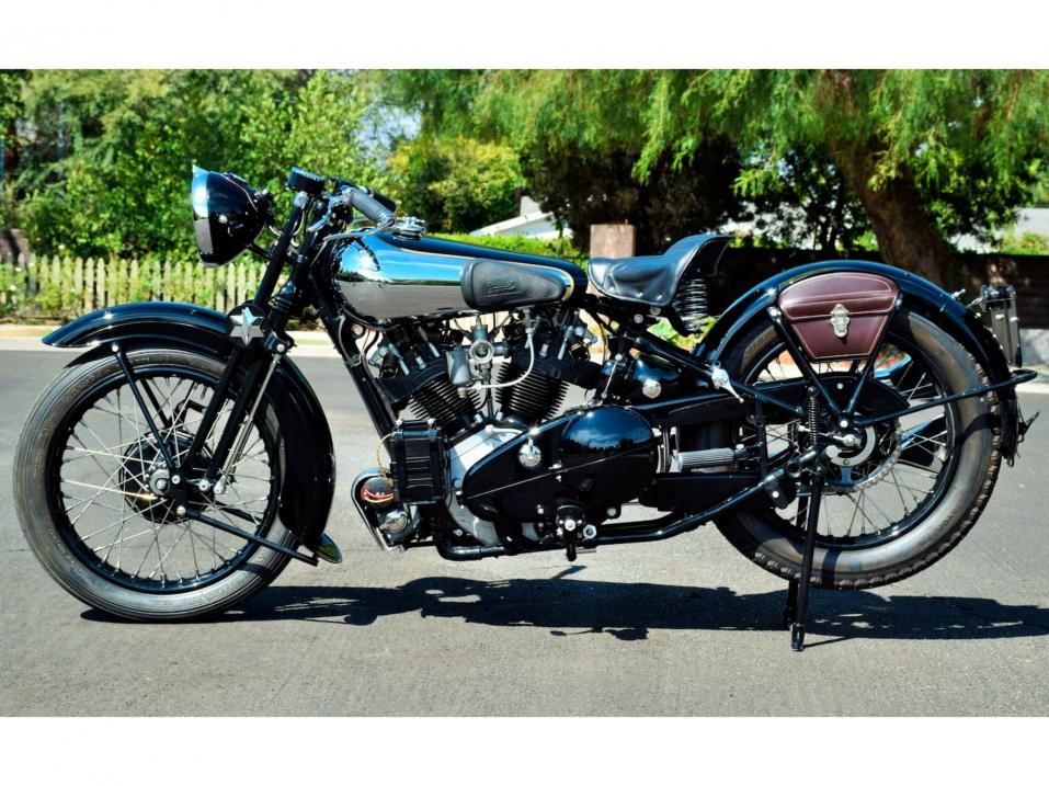 1938 Brough Superior SS100.