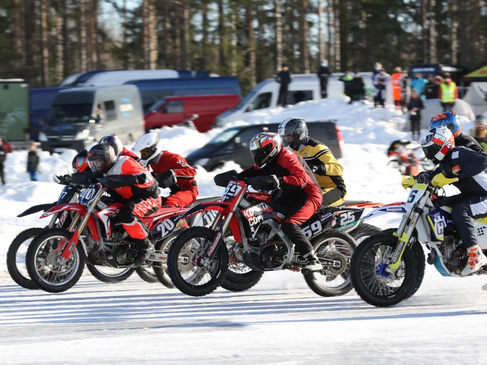 Jäärata-ajon Suomen mestaruudet ratkotaan ensi viikonloppuna. Lauantaina kisataan Seinäjoella, sunnuntaina Orivedellä. Kuva: Timo Palmi.