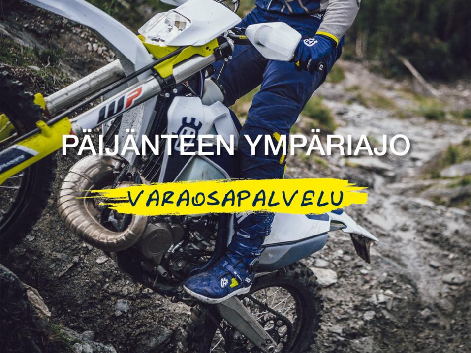 Myös Husqvarna järjestää palveluja Husse-kuljettajille Päitsin aikana.