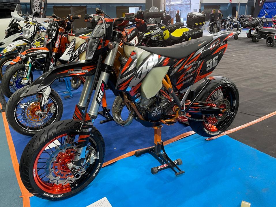 Kevarit alle 125cc -luokan äänestyksen voitti Nico Kokkosen omistama KTM EXC, 56:lla äänellä.