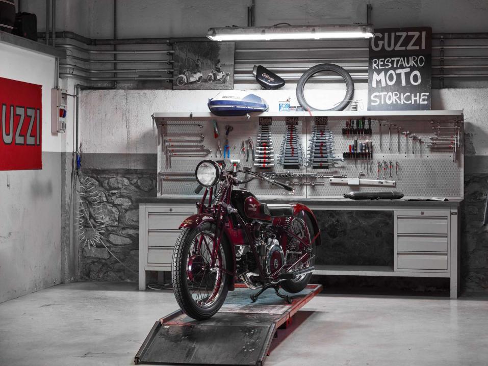 Moto Guzzi museo Mandelle del Lariossa.